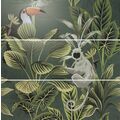 APE CERAMICA DEF TOUCAN GREEN SET(3) DEKOR 40X120 