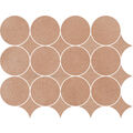 MARAZZI SLOW COTTO MOSAICO CIRCOLARE MP2Z 32.1X41.6 