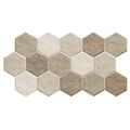 REALONDA STONEHENGE HEX EARTH GRES 26.5X51 