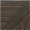 REALONDA TANGRAM WOOD WALNUT GRES 44X44 