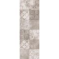 PARADYŻ TWIN TAUPE PATCHWORK DEKOR 25X75 