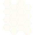 PARADYŻ BIANCO HEXAGON UNIWERSALNA MOZAIKA 22X25.5 
