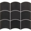 EQUIPE WAVE BLACK PŁYTKA ŚCIENNA 12X12 (28842) 