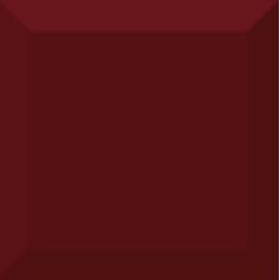 Absolut Keramika, Monocolor Biselado 10x10, ABSOLUT KERAMIKA BISELADO BURDEOS BRILLO PŁYTKA ŚCIENNA 10X10 