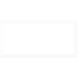 Absolut Keramika, Monocolor Biselado 10x20, ABSOLUT KERAMIKA BISELADO BLANCO BRILLO PŁYTKA ŚCIENNA 10X20 