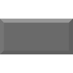 Absolut Keramika, Monocolor Biselado 10x20, ABSOLUT KERAMIKA BISELADO MARENGO BRILLO PŁYTKA ŚCIENNA 10X20 