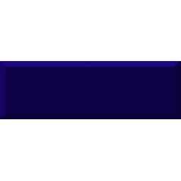 Absolut Keramika, Monocolor Biselado 10x30, ABSOLUT KERAMIKA BISELADO COBALTO BRILLO PŁYTKA ŚCIENNA 10X30 