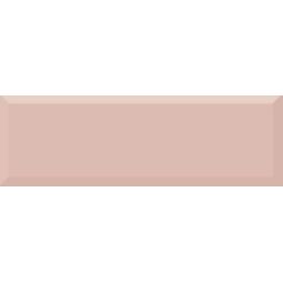 Absolut Keramika, Monocolor Biselado 10x30, ABSOLUT KERAMIKA BISELADO SALMON BRILLO PŁYTKA ŚCIENNA 10X30 