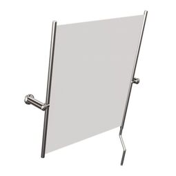 Andex, Bez Barier, ANDEX BEZ BARIER LUSTRO UCHYLNE Z RĄCZKĄ STAL NIERDZEWNA INOX (809/CC) 