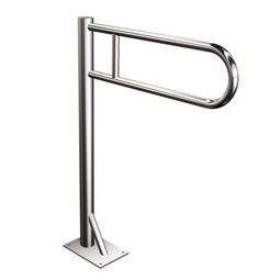 Andex, Bez Barier, ANDEX BEZ BARIER UCHWYT PODŁOGOWY STAŁY STAL NIERDZEWNA INOX (810/CC) 