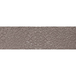 Aparici, Glimpse, APARICI GLIMPSE SILVER ZAIDA DEKOR 29.75X99.55 