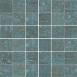 Aparici, Grunge, APARICI GRUNGE BLUE MOZAIKA 5X5 LAPPATO 29.75X29.75 