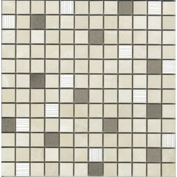 Aparici, Monaco, APARICI MONACO IVORY 2.5X2.5 MOZAIKA DEKOR 29.75X29.75 