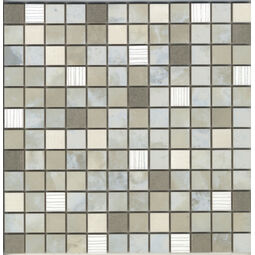 Aparici, Monaco, APARICI MONACO TURQUOISE 2.5X2.5 MOZAIKA DEKOR 29.75X29.75 