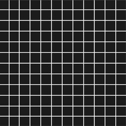 Aparici, Neutral, APARICI NEUTRAL NEGRO 2.5X2.5 MOZAIKA 29.75X29.75 