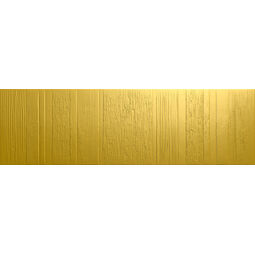 Aparici, Stroke, APARICI GLIMPSE GOLD GROOVE DEKOR 29.75X99.55 