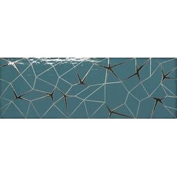 Ape Ceramica, Allegra, APE CERAMICA LINK TURQUOISE DEKOR 31.6X90 
