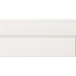 Ape Ceramica, Fables, APE CERAMICA PLINTH WHITE MATE LISTWA ZOCALO 15X30 