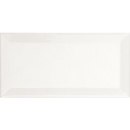 Ape Ceramica, Metro, APE CERAMICA BISELADO BLANCO BRILLO 10X20 