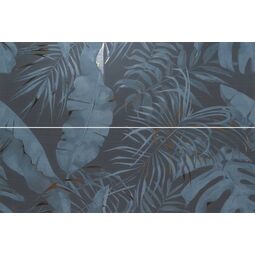 Ape Ceramica, Silk, APE CERAMICA LOST PARADISE BLUE SET(2) DEKOR 40X120 