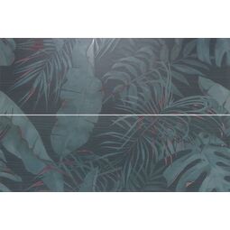Ape Ceramica, Silk, APE CERAMICA LOST PARADISE GREEN SET(2) DEKOR 40X120 