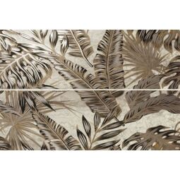 Ape Ceramica, Travertino, APE CERAMICA SIENA BRESCIA SHINE SET(2) DEKOR 25X75 