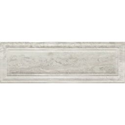 Ape Ceramica, Travertino, APE CERAMICA TRAVERTINO SILVER BOISERIE PŁYTKA ŚCIENNA 25X75 