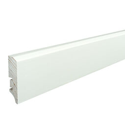 Barlinek, Listwy, BARLINEK LISTWA PRZYPODŁOGOWA P50 BIAŁA 220X6X1.6 (P5018101A) 