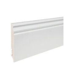 Barlinek, Listwy, BARLINEK LISTWA PRZYPODŁOGOWA PW9H BIAŁA 220X9.5X1.6 (P9H27362A) 