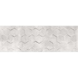 Bianca, Next, BIANCA NEXT GREY HEXAGON PŁYTKA ŚCIENNA 25X75 