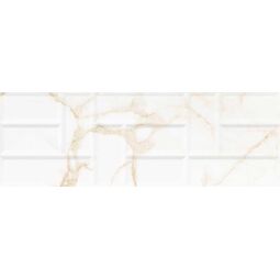 Bianca, Royal, BIANCA ROYAL GOLD ART PŁYTKA ŚCIENNA 25X75 