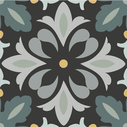 Carmen Ceramic Art, Dahlia, CARMEN CERAMIC ART DAISY NIGHT GRES 15X15 