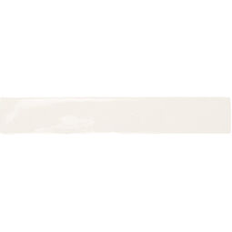 Carmen Ceramic Art, Fado, CARMEN CERAMIC ART FADO WHITE PŁYTKA ŚCIENNA 6.5X39.6 