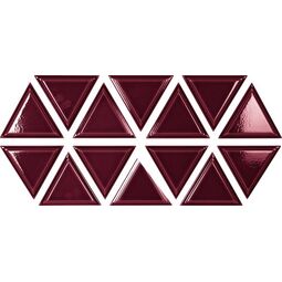 Carmen Ceramic Art, Hamptons, CARMEN CERAMIC ART FOSTER CHERRY CRACKLED PŁYTKA ŚCIENNA 11X13 