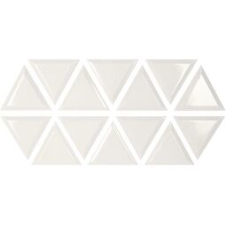 Carmen Ceramic Art, Hamptons, CARMEN CERAMIC ART FOSTER SNOW CRACKLED PŁYTKA ŚCIENNA 11X13 