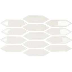 Carmen Ceramic Art, Hamptons, CARMEN CERAMIC ART GIN SNOW PŁYTKA ŚCIENNA 5X18 