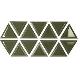 Carmen Ceramic Art, Hamptons, CARMEN CERAMIC ART KIRK VICTORIAN GREEN PŁYTKA ŚCIENNA 11X13 