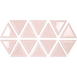 Carmen Ceramic Art, Hamptons, CARMEN CERAMIC ART KIRK PINK PŁYTKA ŚCIENNA 11X13 