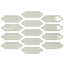 Carmen Ceramic Art, Hamptons, CARMEN CERAMIC ART MECOX MIST CRACKLED PŁYTKA ŚCIENNA 5X15 