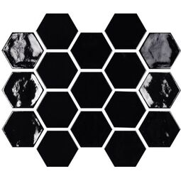 Carmen Ceramic Art, Memories, CARMEN CERAMIC ART DAWN NIGHT CRACKLED PŁYTKA ŚCIENNA 12X13.8 