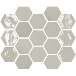 Carmen Ceramic Art, Memories, CARMEN CERAMIC ART DAWN SMOKE CRACKLED PŁYTKA ŚCIENNA 12X13.8 