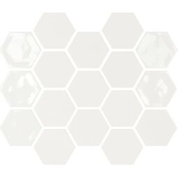 Carmen Ceramic Art, Memories, CARMEN CERAMIC ART KISSES WHITE PŁYTKA ŚCIENNA 12X13.8 