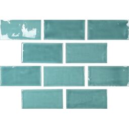 Carmen Ceramic Art, Memories, CARMEN CERAMIC ART MEMORIES ACQUA PŁYTKA ŚCIENNA 6.5X13 