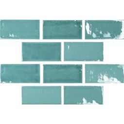 Carmen Ceramic Art, Memories, CARMEN CERAMIC ART MOMENTS ACQUA CRACKLED PŁYTKA ŚCIENNA 6.5X13 