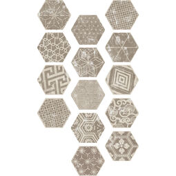 Carmen Ceramic Art, Ohio, CARMEN CERAMIC ART IOWA IVORY MIX GRES 23X26 