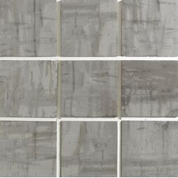 Carmen Ceramic Art, Raku, CARMEN CERAMIC ART RAKU GREY GRES 13.8X13.8 