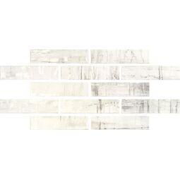 Carmen Ceramic Art, Raku, CARMEN CERAMIC ART RAKU WHITE PŁYTKA ŚCIENNA 7.5X30 