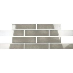 Carmen Ceramic Art, Reality, CARMEN CERAMIC ART REALITY SMOKE PŁYTKA ŚCIENNA 7.5X30 