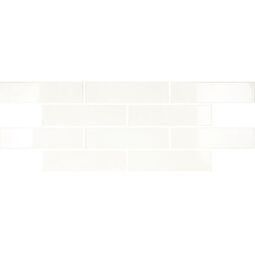 Carmen Ceramic Art, Reality, CARMEN CERAMIC ART REALITY SNOW PŁYTKA ŚCIENNA 7.5X30 