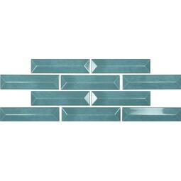 Carmen Ceramic Art, Reality, CARMEN CERAMIC ART SPECTRUM ACQUA PŁYTKA ŚCIENNA 7.5X30 